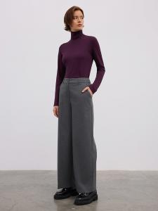 BGN Брюки Marlene антрацитового цвета