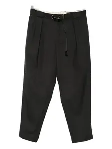 Брюки со складками и завязками White Sand, серый