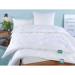 Пуховое одеяло с синтетическим наполнителем Техас, легкое, наполнение из полиэфирного волокна, 1 шт., проверенное качество бренда - ценится десятилетиями Fan, белый