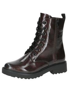 Ботильоны на шнуровке CAPRICE Lace-Up Ankle Boots, цвет merlot