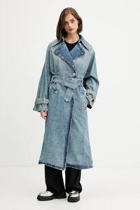 Джинсовое пальто Hugo Blue, синий