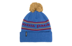 Patagonia Шапка из переработанного полиэстера мужская синяя