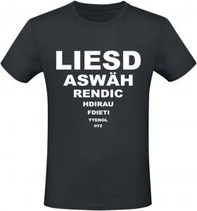 Футболка Sprüche LIESDAS, черный