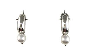 MIKIMOTO Клипсы Women's Silver