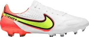 Бутсы Nike Tiempo Legend 9 Elite FG Motivation Pack, белый