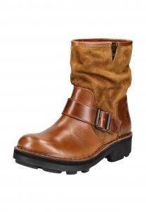 Кожаные ботильоны Fly London, цвет Tobacco