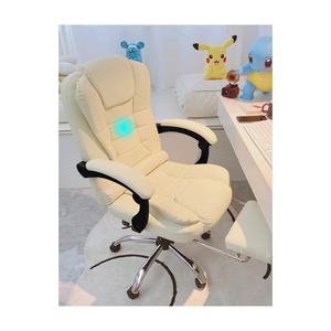 Игровое кресло Insdea WYB005, губка, сталь, с подставкой для ног, белый