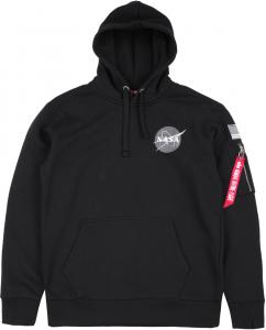 Толстовка Alpha Industries Space Shuttle мужская, черная