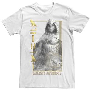 Мужская футболка Marvel Moon Knight Moon Is Bright с глифами Licensed Character