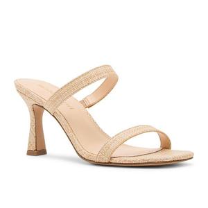 Женские слипоны Georgie на платформе Madden Girl, Natural Raffia