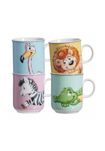 Стаканы детские Ritzenhoff & Breker Happy Zoo, 270 мл, 4 штуки