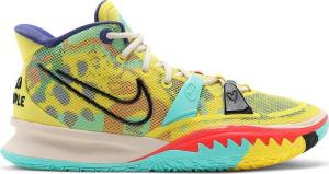 Кроссовки Nike Kyrie 7 '1 World 1 People', желтый