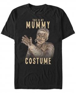 Мужская футболка с коротким рукавом universal monsters mummy costume Fifth Sun, черный