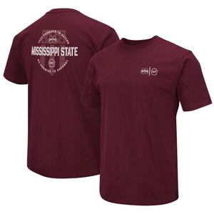 Мужская темно-бордовая футболка Mississippi State Bulldogs OHT Military Appreciation Colosseum