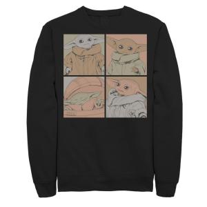 Мужской свитшот The Mandalorian The Child Aka Baby Yoda Box Up Star Wars