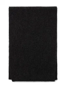 Шарф в рубчик Sunspel, серый