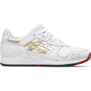 Кроссовки kith x gel lyte 3 og 'tokyo trio pack - super gold' Asics, белый