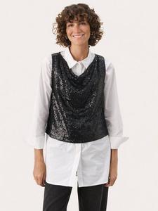 Топ Malikka с пайетками Part Two, Black