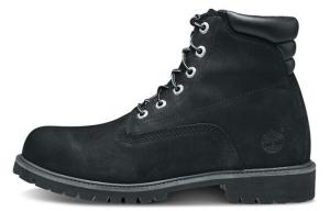 Мужские уличные ботинки Timberland с логотипом, черный