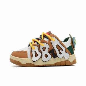 Circle small Женские скейтерские кроссовки Hamburger с защитой от истирания, легкие, низкие, цвет Hamburger