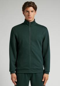 Толстовка IUMAN Intimissimi Uomo Zip-up sweatshirt, Green/Dark Green
