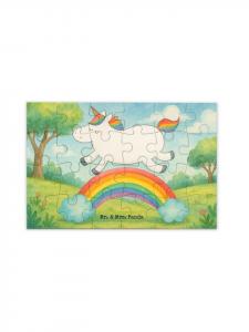 Mr. & Mrs. Panda Дизайн головоломки «Единорог и Радуга» без надписей белым цветом