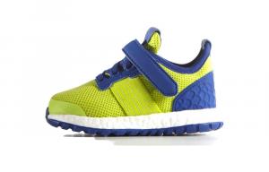 Lego X Pure Boost Детские кроссовки TD с низким верхом Adidas, зеленый