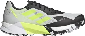 Кроссовки Adidas Terrex Agravic Ultra Trail 'Grey Solar Yellow', серый