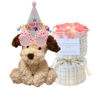 Милые плюшевые куклы щенка Джек 35 см высота Ten Thousand Children's Music