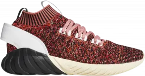 Кроссовки Adidas Tubular Doom Sock Primeknit 'Ecru Tint', красный