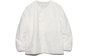 Nanamica Двусторонняя пуховая кардиган, White