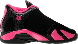 Кроссовки Air Jordan 14 Retro PS Desert Pink, черный