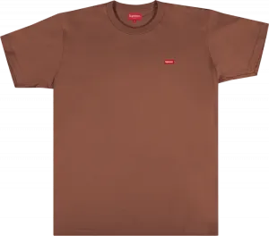 Футболка Supreme Small Box Tee 'Brown', коричневый