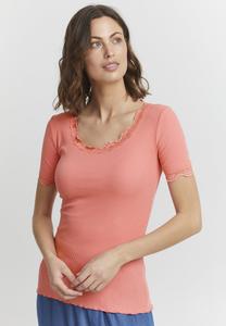 Футболка с принтом FRHIZAMOND TEE Fransa, цвет peach blossom