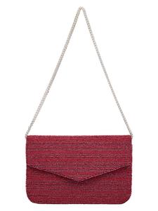 Сумка через плечо "Cassie Paradi" красного цвета - (Ш)24,5 x (В)15,5 см Becksöndergaard