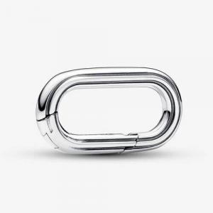 Звено для браслета Pandora ME Rectangular Openable, серебро