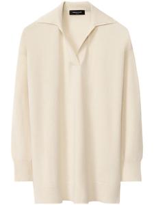 Fabiana Filippi свитер с разрезом на воротнике, нейтральный