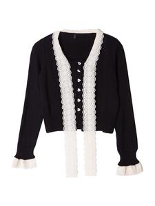 Вязаный кардиган Trendyol, Black