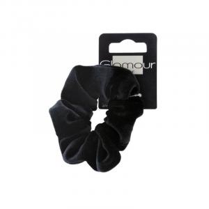 Glamour, Ободок для волос Бархатный, Черный, 1 шт
