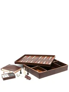 Набор настольных игр Sanremo Rabitti 1969, коричневый