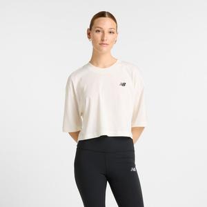 Рубашка с переосмысленной свободной талией New Balance, синий