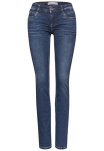 Узкие джинсы STREET ONE, Blue Denim