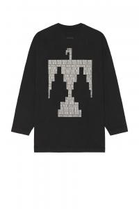 Футболка с длинным рукавом и логотипом Fear Of God, черный