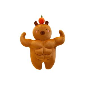 Милые мускулистые капибары плюшевые куклы кави высота 36см/58см XINGBA