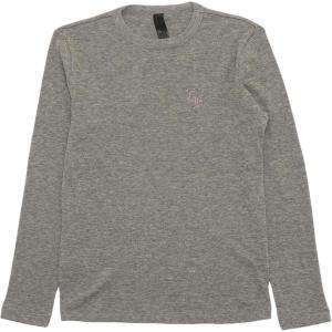 Футболка с длинным рукавом из шерсти Chrome Hearts, серый