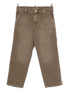 Джинсы из хлопка I'M Brian, коричневый