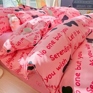 Disney Комплект постельного белья, 150x200 см, 3 предмета, цвет Wish, класс A, для матери и ребенка, устойчивость окраски, без катышков