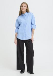 Блуза ICHI KASSY, Della Robbia Blue/Light Blue