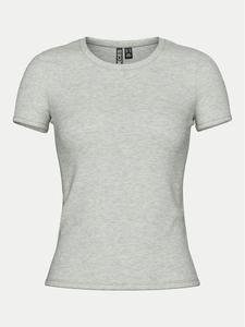 Облегающая футболка May 17154483 Pieces, серый