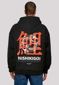 Пуловер F4NT4STIC Ultra Heavy Hoodie Nishikigoi Koi Japan Grafik, черный